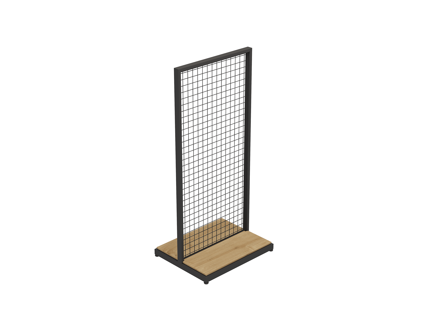 ACCESSORIES DISPLAY STAND WITH METAL GRID